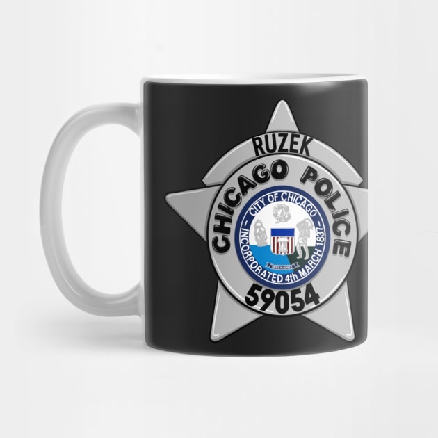 Adam Ruzek | Chicago PD Badge 59054 by icantdrawfaces